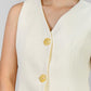 CONJUNTO CHALECO BOTONES DORADO