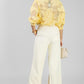 BLUSA CAMISERA AMARILLA