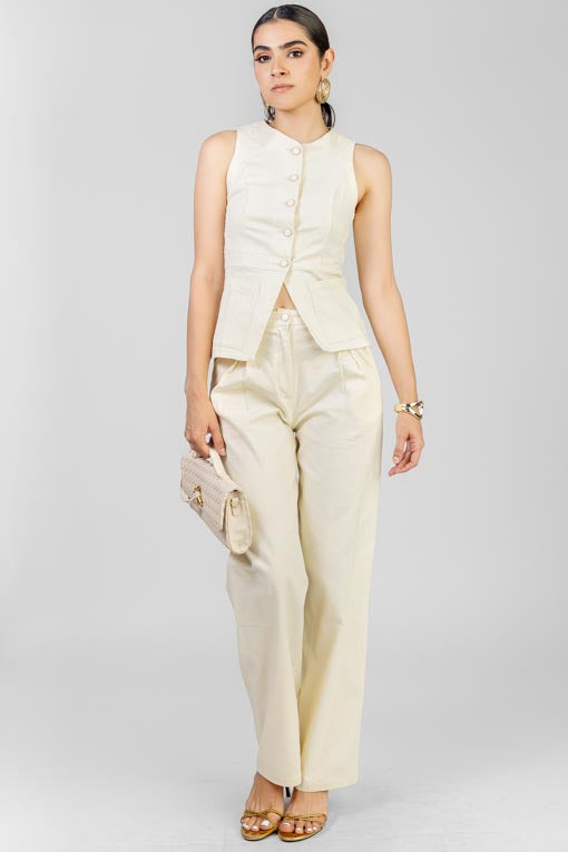 CONJUNTO CHALECO AMARILLO