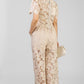 CONJUNTO GUIPUR BEIGE