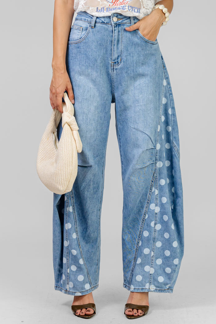 PANTALON DENIM TWIST