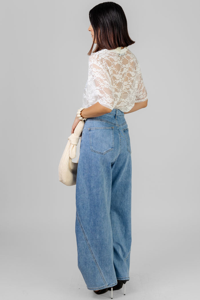 PANTALON DENIM TWIST