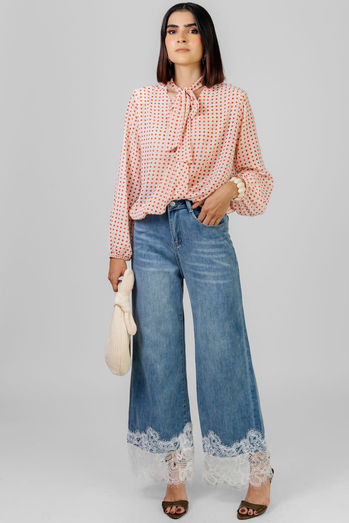 PANTALON BOHO LACE