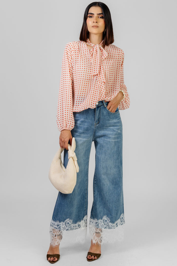 PANTALON BOHO LACE
