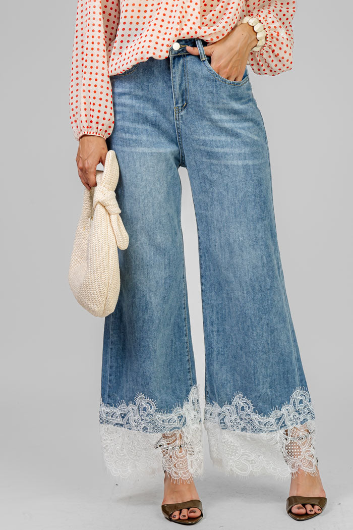 PANTALON BOHO LACE