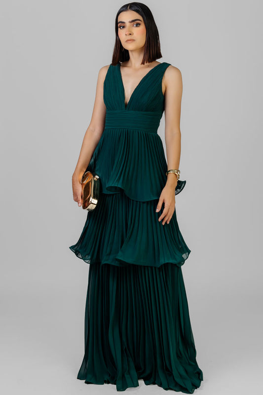 VESTIDO ESMERALDA LUXE