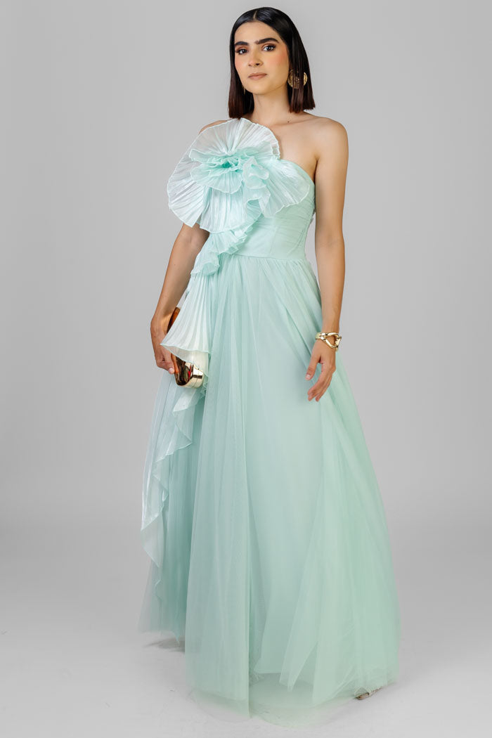 VESTIDO AURA CELESTE