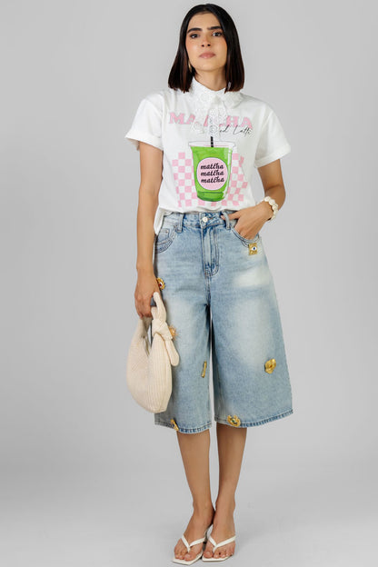 BERMUDA BOLD DENIM