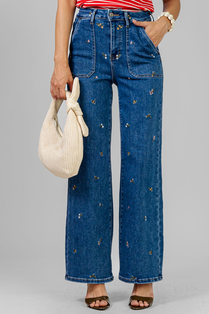 PANTALON FLORA WIDE