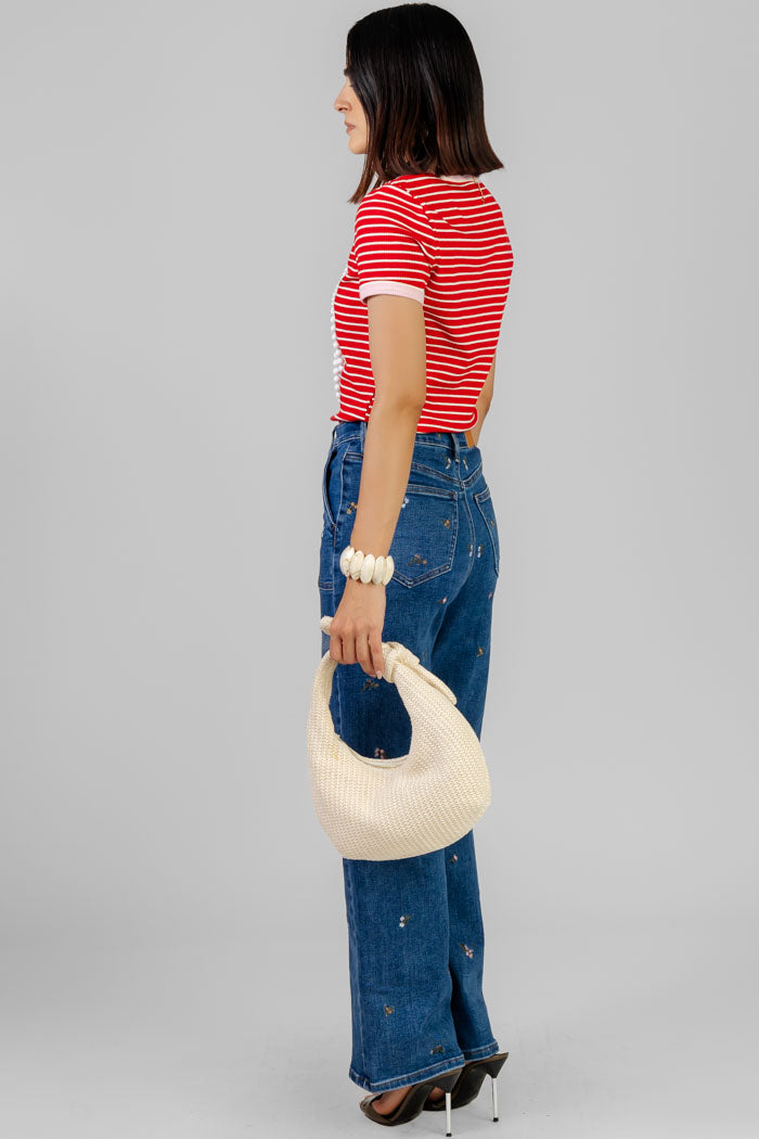 PANTALON FLORA WIDE