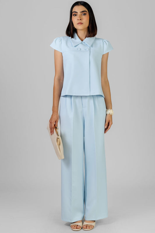 CONJUNTO CELESTE CHIC