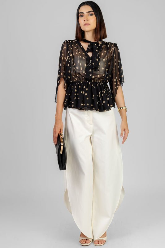 BLUSA LAZO POLKA