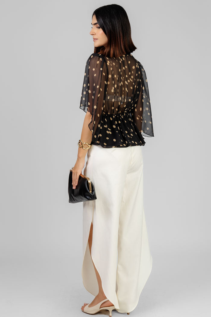 BLUSA LAZO POLKA