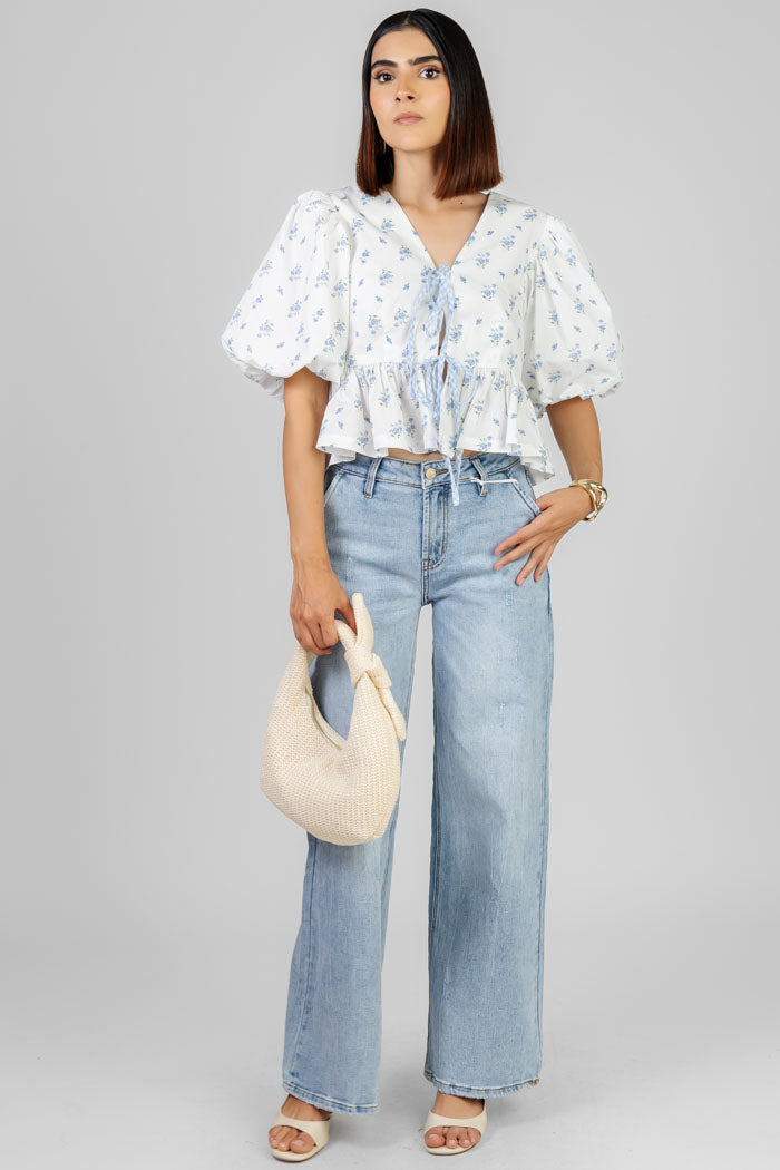 BLUSA BLUE BLOOM