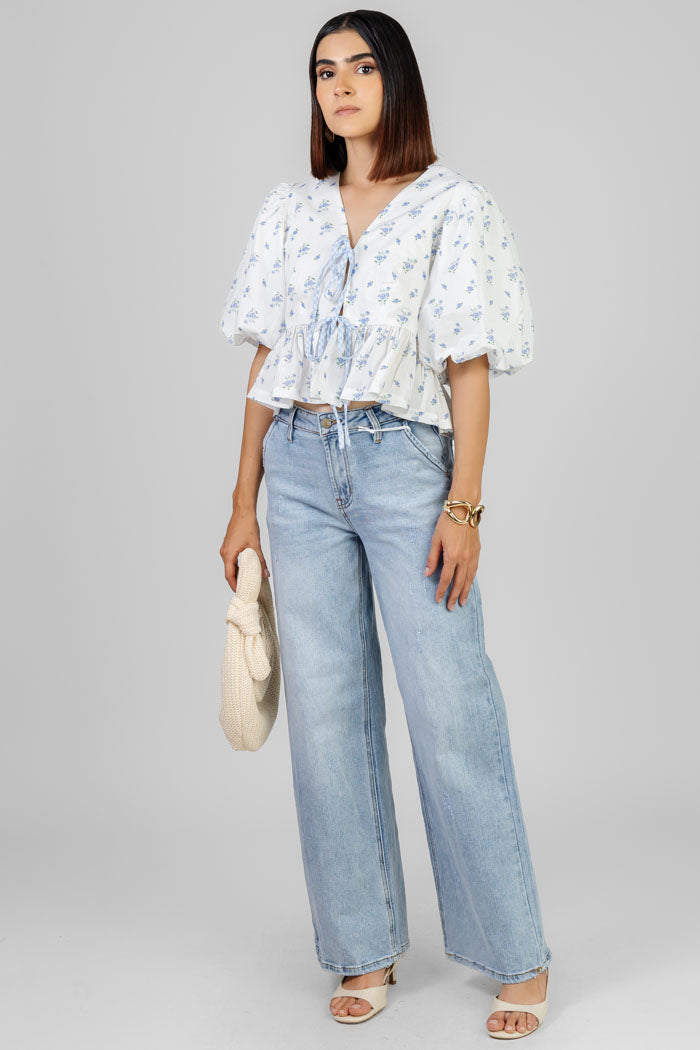 BLUSA BLUE BLOOM