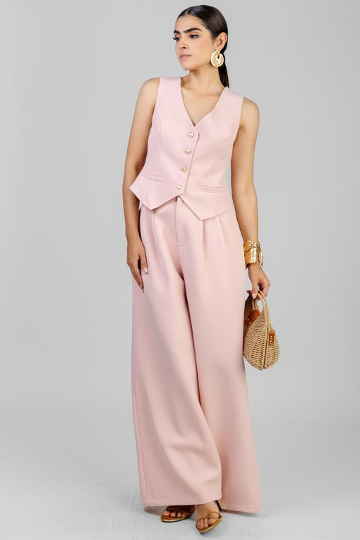 CONJUNTO CHALECO ROSA