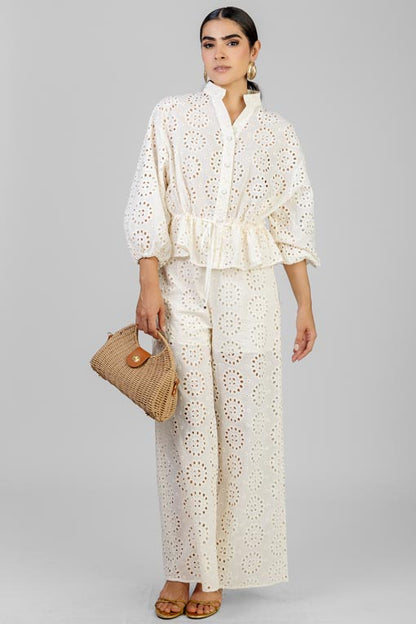 CONJUNTO CALADO BEIGE