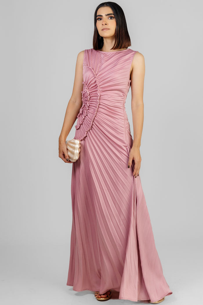 VESTIDO PLISSE