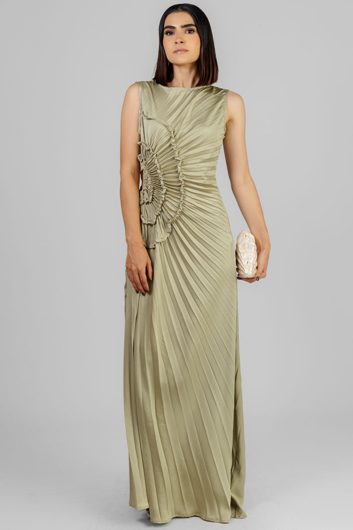 VESTIDO PLISSE