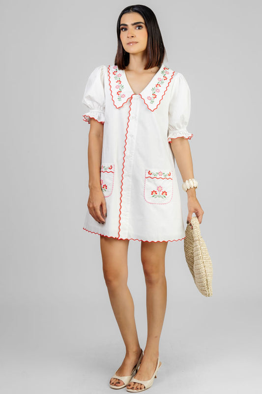 VESTIDO CARMESI