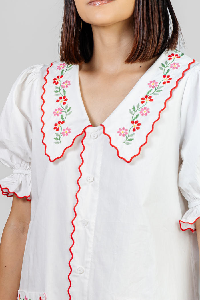 VESTIDO CARMESI