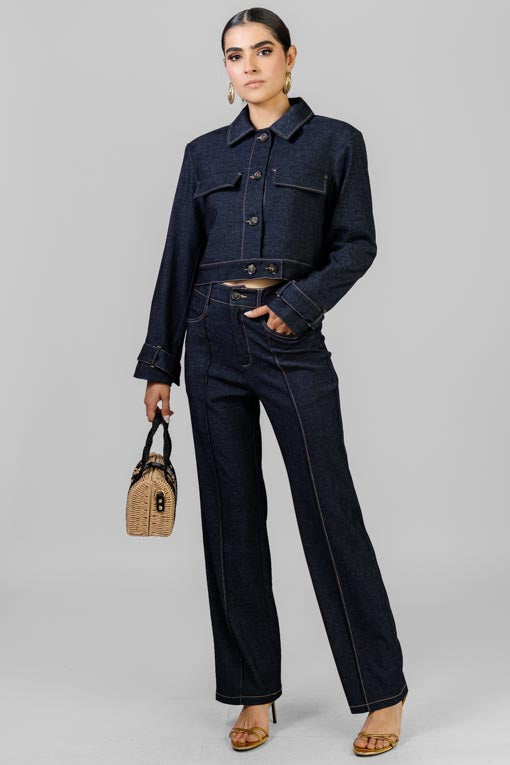 CONJUNTO DENIM CHAQUETA