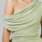 VESTIDO NUDO FRUNCE