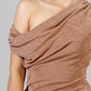 VESTIDO NUDO FRUNCE