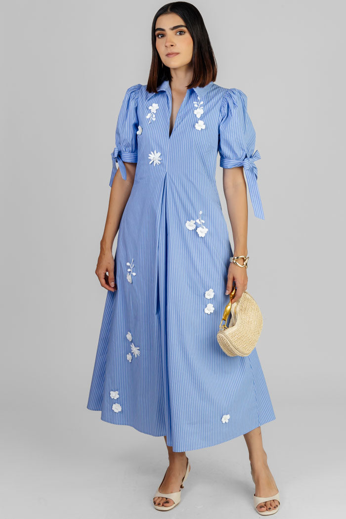 VESTIDO GARDEN STRIPE