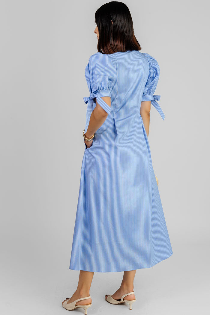 VESTIDO GARDEN STRIPE