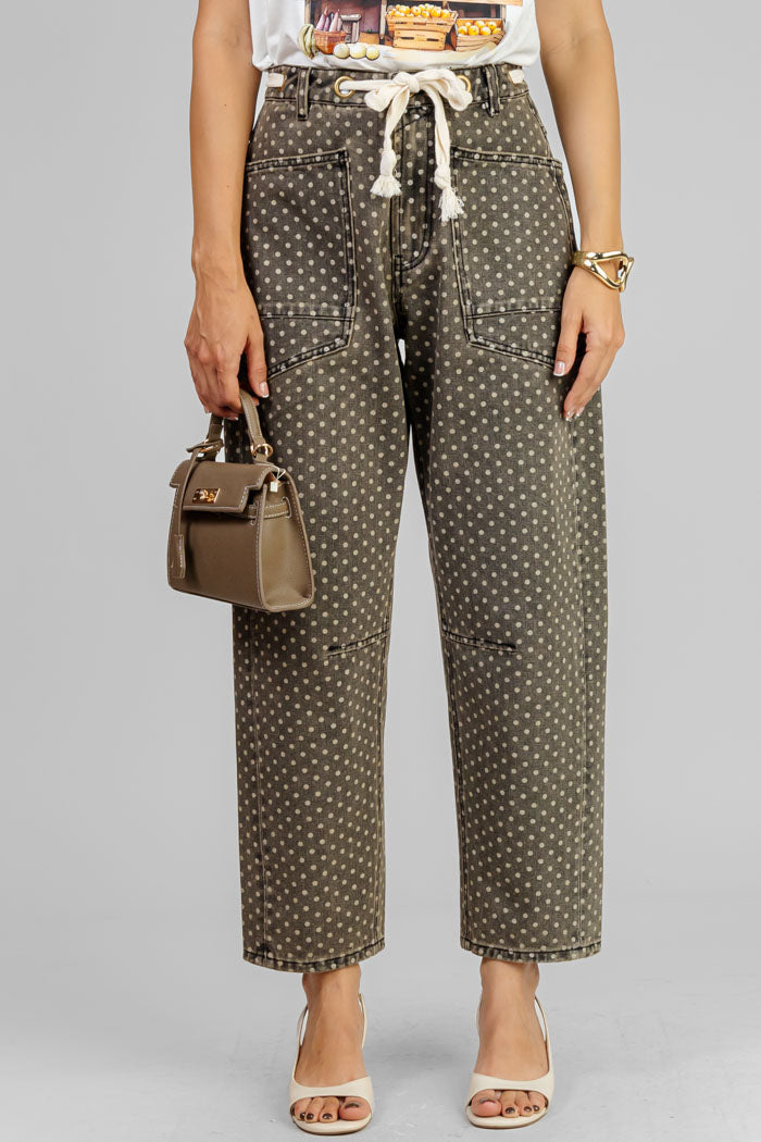 PANTALON LATTE DOTS