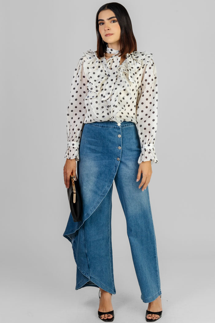 BLUSA CHARM DE PERLAS