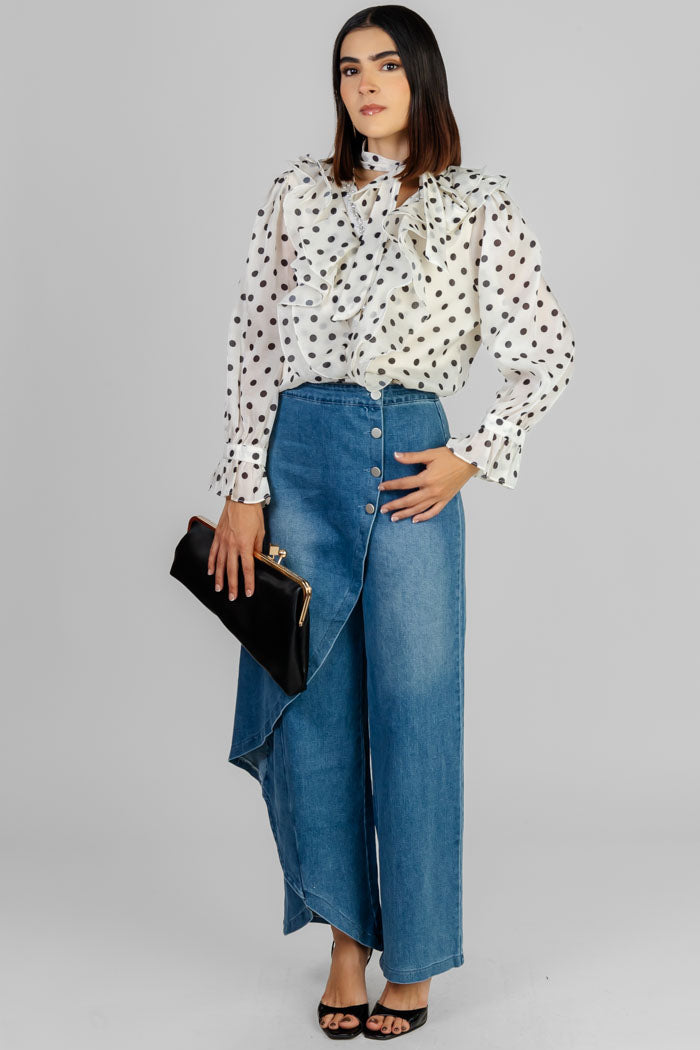 BLUSA CHARM DE PERLAS