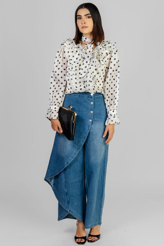 BLUSA CHARM DE PERLAS