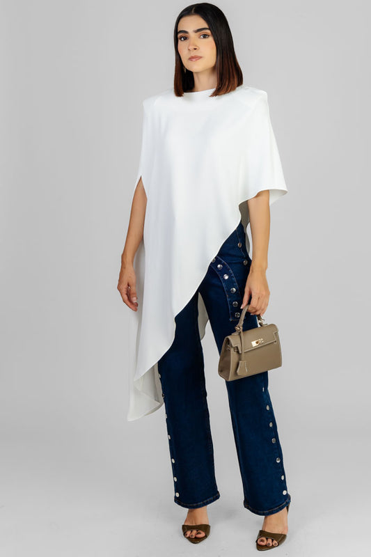 BLUSA ECLIPSE ASIMETRICO