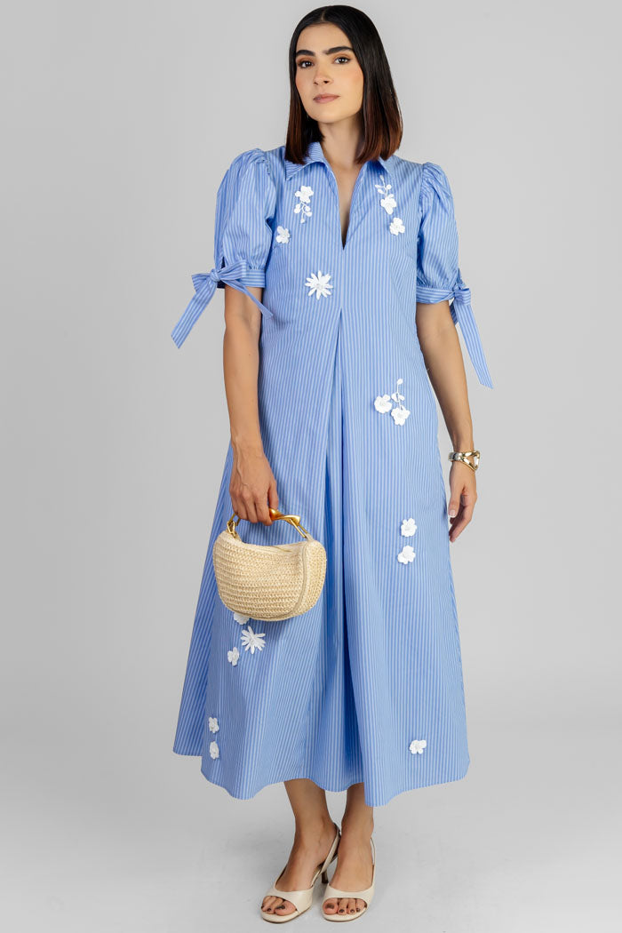 VESTIDO GARDEN STRIPE