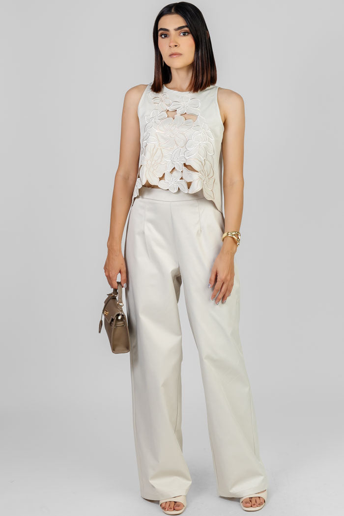 CONJUNTO FLORAL RELIEVE