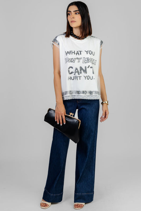 PLAYERA REBEL CHIC