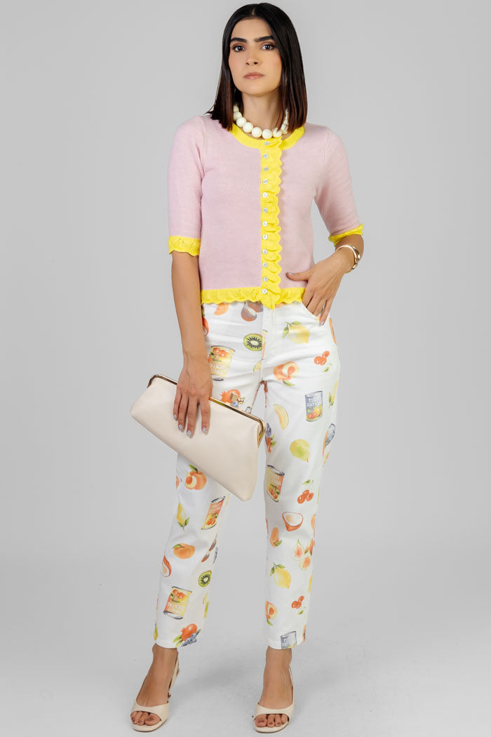 BLUSA LIME BLOOM