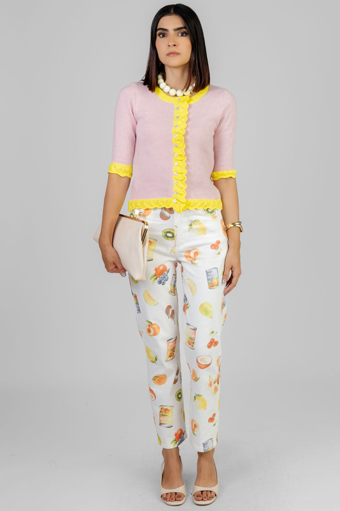 BLUSA LIME BLOOM