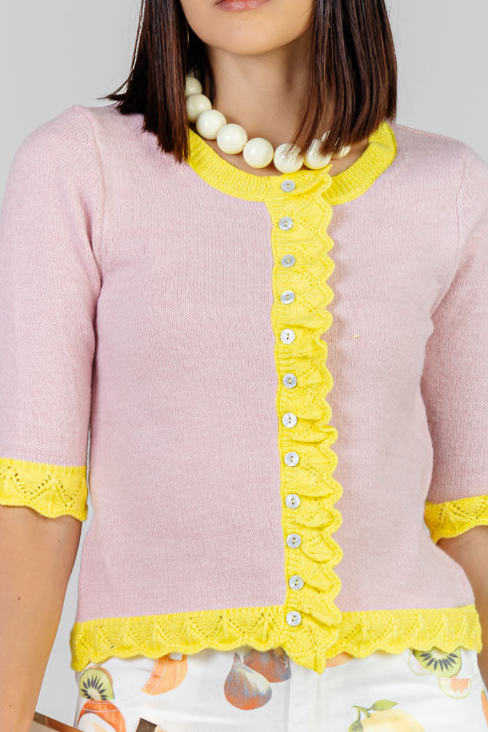 BLUSA LIME BLOOM