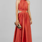 VESTIDO CORAL ELEGANCE
