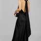 VESTIDO SATINADO HALTER LAZADA