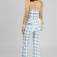 CONJUNTO STRAPLESS PEPLUM