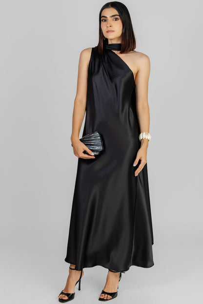 VESTIDO CUELLO CRUZADO