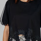 BLUSA NEGRA CON ENCAJE