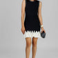 VESTIDO PLISADO COUTURE