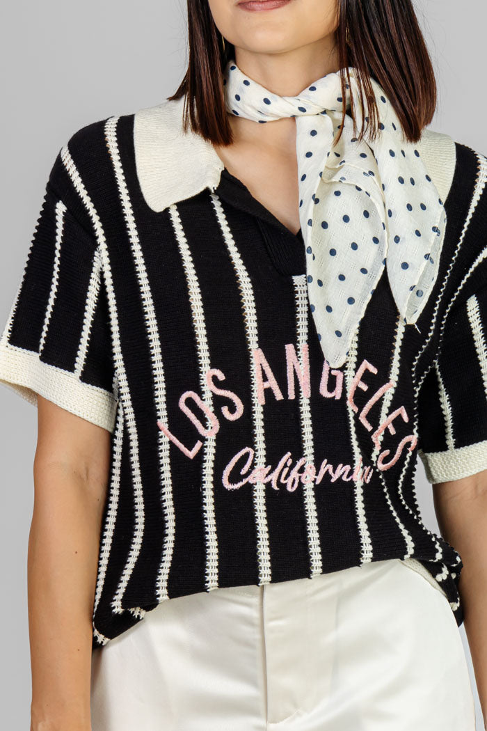 BLUSA PUNTO PREPPY