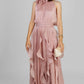 VESTIDO GALA VOLANTES