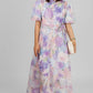 VESTIDO MIDI FLORAL ELEGANTE